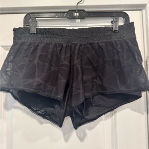 Lululemon Black Mesh Shorts
